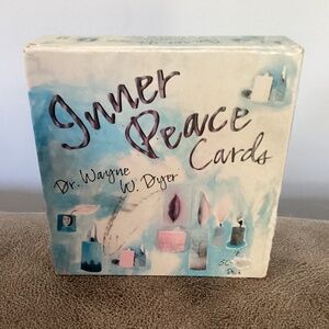 Vintage Wayne Dyer Inner Peace oracle cards